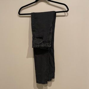 Black skinny jeans
